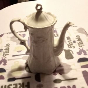 Vintage ceramic fruit tea pot